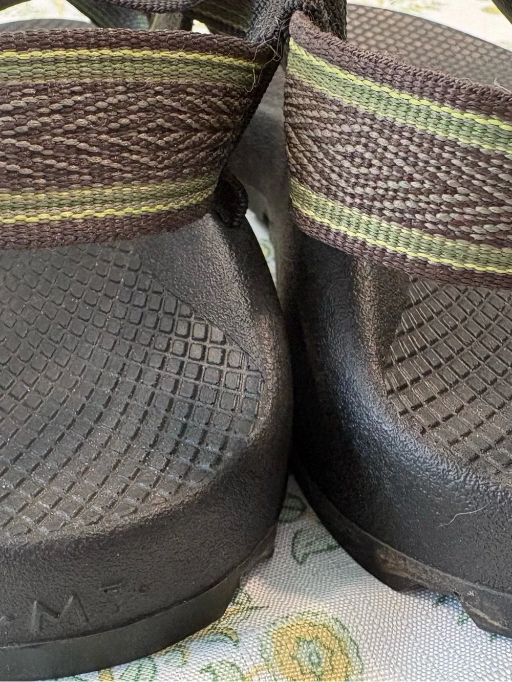Chaco Sandals in Brown & Green M7 never worn